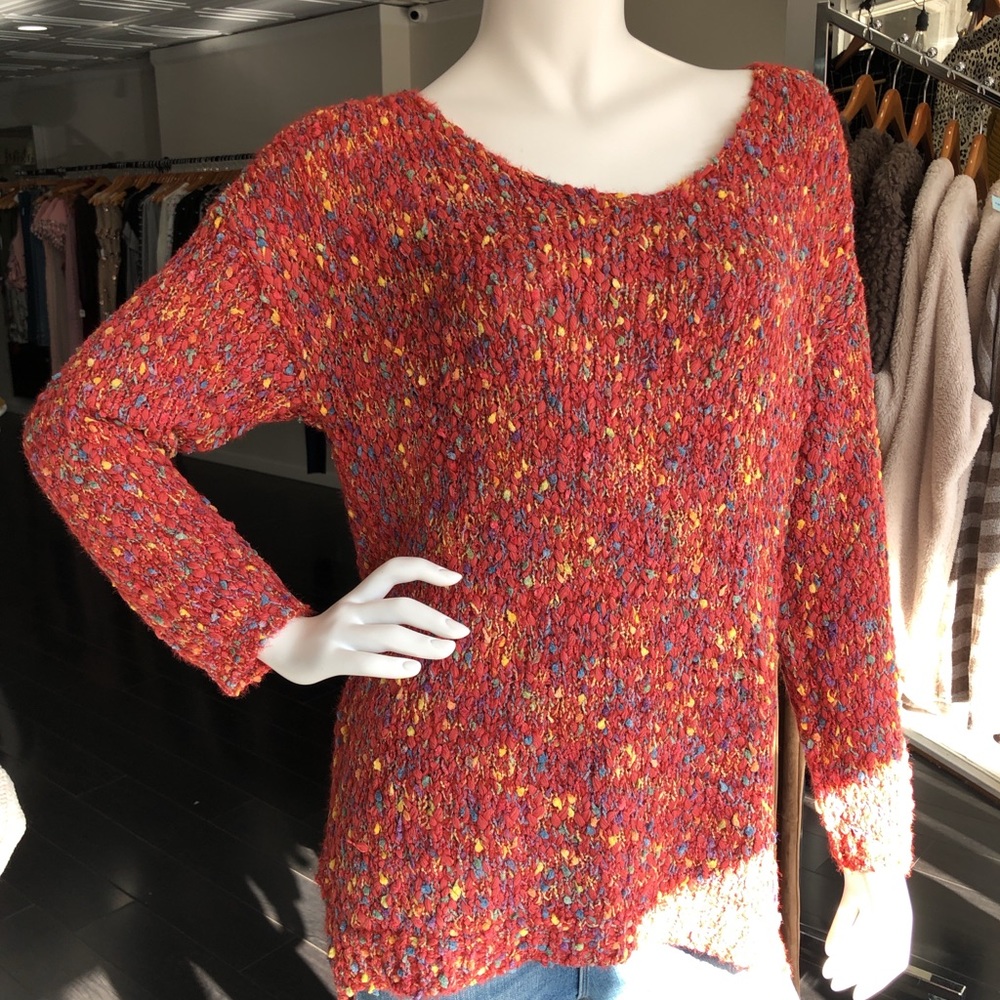 Rust color sweater size s,m,l
